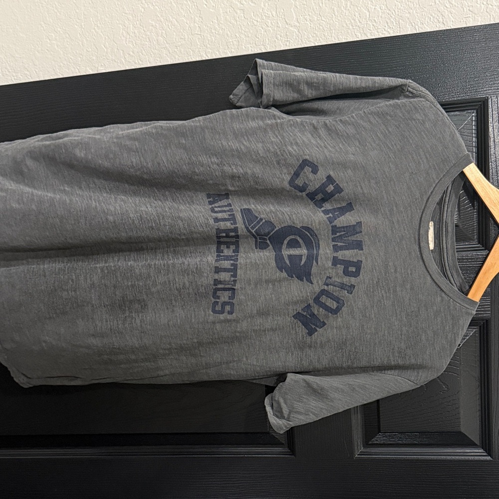 Champion Charcoal Gray Men's Tee